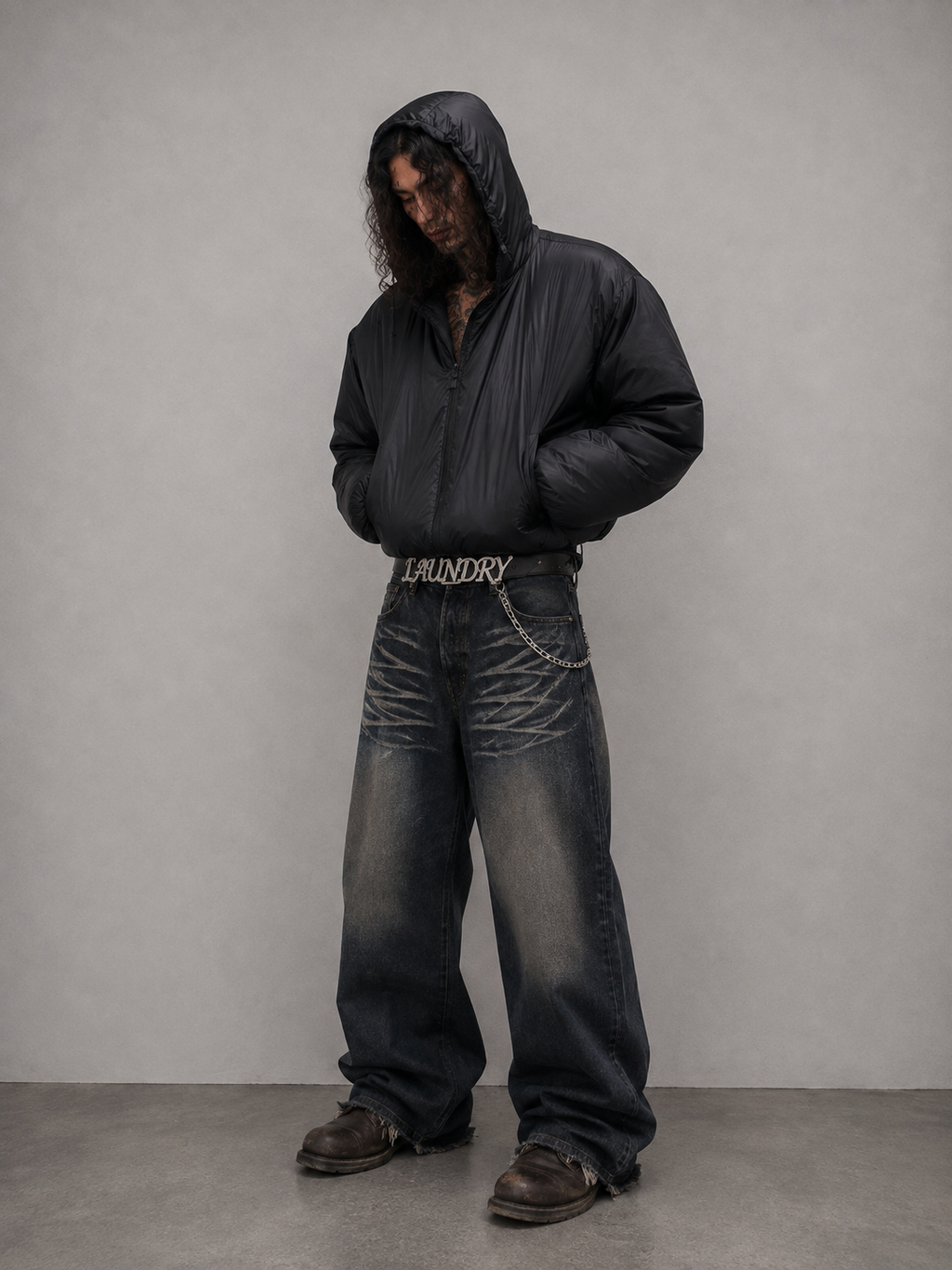 LAUNDRY SERVICES - FADE DENIM